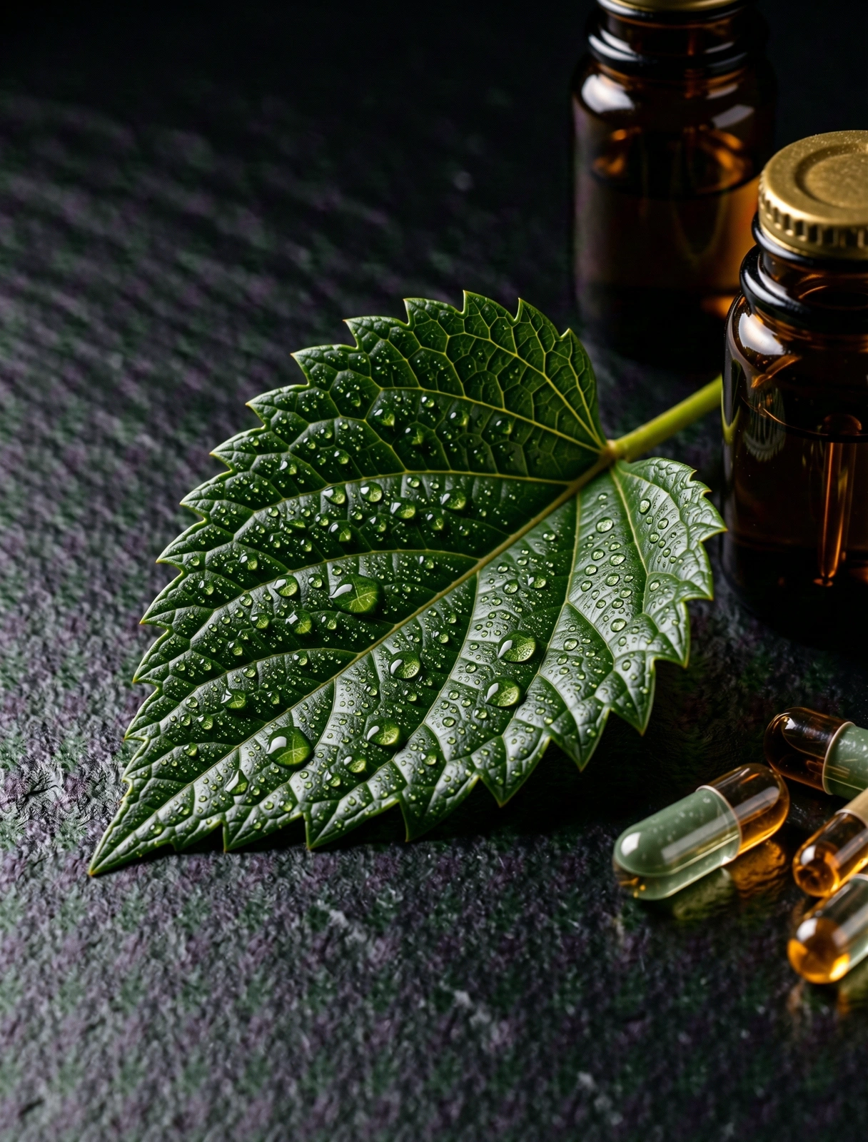 Botanical detail showcasing natural purity